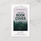 Carte De Visite Code QR de l'auteur de la version du livre (Devant)