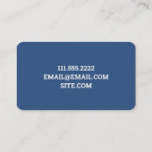 Carte De Visite Code QR de l'émetteur adolescent (Dos)