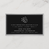 Carte De Visite Code QR de l'entrepreneur en CVC (Devant)