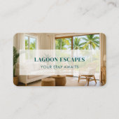 Carte De Visite Code QR de location à court terme professionnel (Devant)