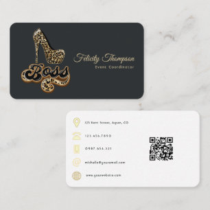 Carte De Visite Code QR de mode