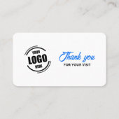 Carte De Visite Code QR de notation 5 étoiles pour les avis Facebo (Dos)