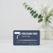 Carte De Visite Code QR de peintre professionnel (Debout devant)