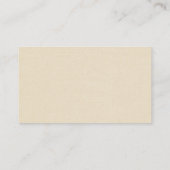 Carte De Visite Code QR de photographe de mariage en lin faux mode (Dos)