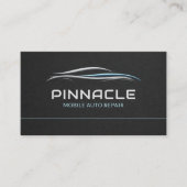 Carte De Visite Code QR de réparation automobile mobile profession (Devant)