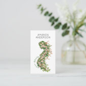 Carte De Visite Code QR de sage-femme accompagnante de naissance e (Debout devant)