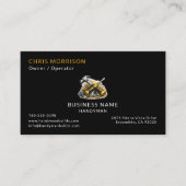 Carte De Visite Code QR des services de bricolage (Devant)