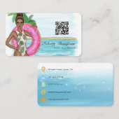 Carte De Visite Code QR du coordinateur d'événements (Devant / Derrière)