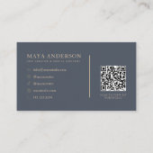 Carte De Visite Code QR du créateur UGC (Dos)