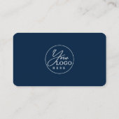 Carte De Visite Code QR du logo de la société générique profession (Dos)