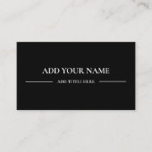 Carte De Visite Code QR du logo de l'entreprise | Professionnel mo (Devant)