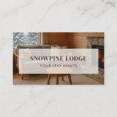 Carte De Visite Code QR du marketing immobilier de location (Devant)