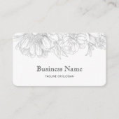 Carte De Visite Code QR du nom de l'entreprise d'art en ligne mini (Devant)