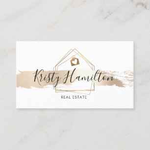 Carte De Visite code qr du professionnel de l'immobilier