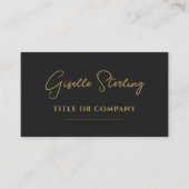 Carte De Visite Code QR du script de la société professionnelle Bl (Devant)