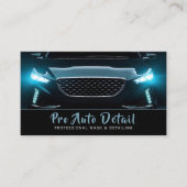 Carte De Visite Code QR du service de nettoyage automatique des dé (Devant)