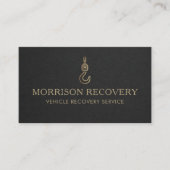 Carte De Visite Code QR du service de récupération de véhicules (Devant)