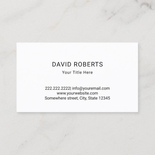 Carte De Visite Code QR du service vétéran du drapeau américain pa (Dos)