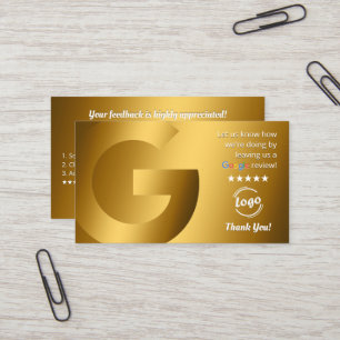 Carte De Visite Code QR Google Review