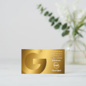 Carte De Visite Code QR Google Review (Debout devant)