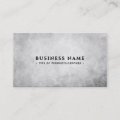 Carte De Visite Code QR industriel moderne & Socials (Devant)