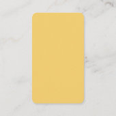 Carte De Visite Code QR jaune Connectez-vous avec nous (Dos)