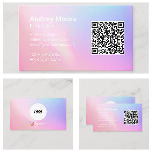 Carte De Visite Code QR Logo