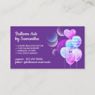 Carte De Visite Code QR logo décoration de fête d'événement de bal
