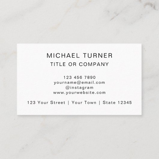 Carte De Visite Code QR Logo d'entreprise Moderne Professionnel (Dos)