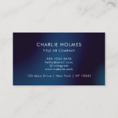 Carte De Visite Code QR Logo d'entreprise | Professionnel et Moder (Dos)