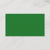 Carte De Visite Code QR Logo Vert Professionnel Moderne (Dos)