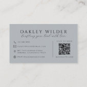 Carte De Visite Code QR Maquilleuse Neutre (Dos)