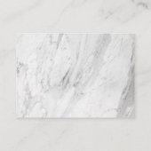 Carte De Visite Code QR Mariage RSVP simple (Dos)