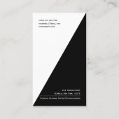 Carte De Visite Code QR minimal moderne Logo médias sociaux Entrep (Dos)