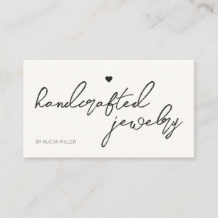 Carte De Visite Code QR minimal moderne simple coeur