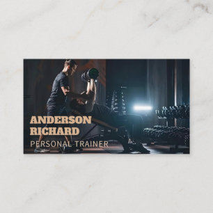 Carte De Visite Code QR minimal   Photo d'aptitude personnelle du 