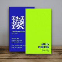 Code QR minimaliste moderne chaux électrique