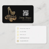 Carte De Visite Code QR mode (Devant / Derrière)