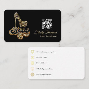 Carte De Visite Code QR mode