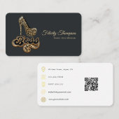 Carte De Visite Code QR mode (Devant / Derrière)