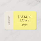 Carte De Visite Code QR moderne Médias sociaux Connectons-nous Jau (Devant)