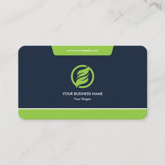 Carte De Visite Code QR moderne professionnel personnalisé (Devant)