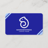 Carte De Visite Code QR moderne professionnel personnalisé B perso (Devant)