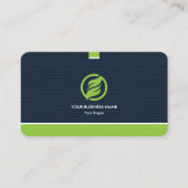 Carte De Visite Code QR moderne professionnel personnalisé Bu pers (Devant)