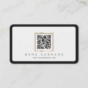 Carte De Visite Code QR numérisable professionnel ou personnel