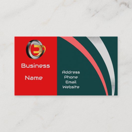 Carte De Visite Code QR personnalisé professionnel (Devant)