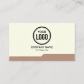 Carte De Visite Code QR personnalisé Professionnel Logo Entreprise (Dos)