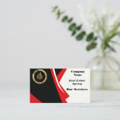 Carte De Visite Code QR personnalisé vibrant professionnel (Debout devant)