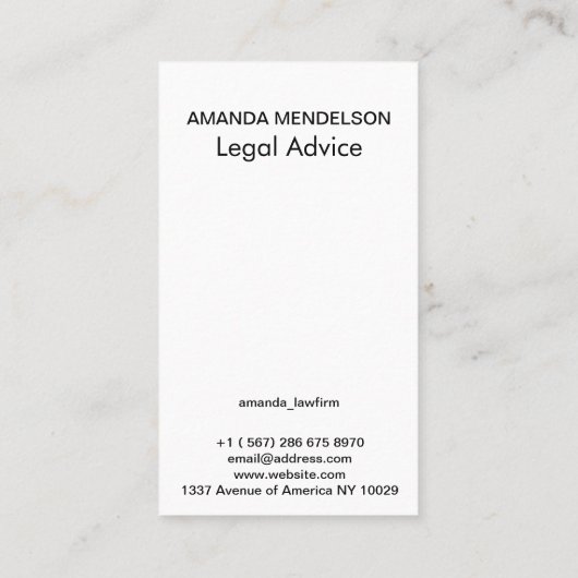 Carte De Visite Code qr photo (Dos)