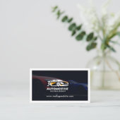 Carte De Visite Code QR pour le lavage et l'auto des voitures (Debout devant)